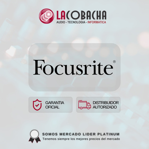 Imagen 3 de 6 de Interface De Audio Usb Focusrite Scarlett 4i4 3ra Gen Pr