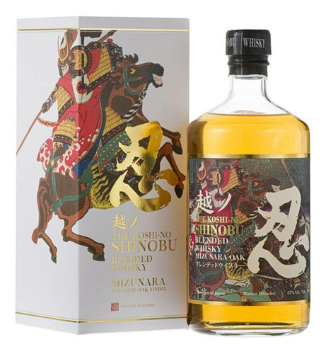 Whisky Japonés Shinobu Mizunara Master Blender Bostonmartin