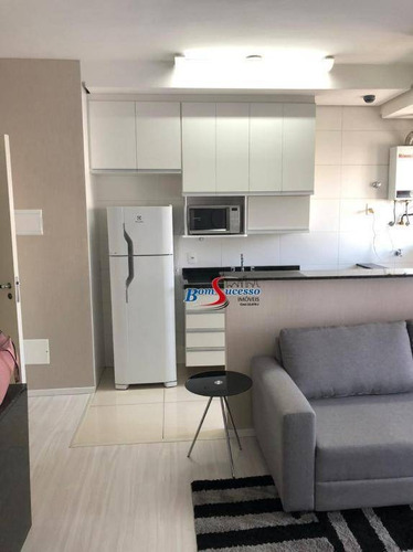 Studio Com 1 Dormitório Para Alugar, 40 M² Por R$ 2.700/mês - Jardim Anália Franco - São Paulo/sp - St0037