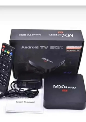 Imagen 1 de 1 de Tv Box Smart 4k Tv Android Internet Redes Con Wifi Streaming