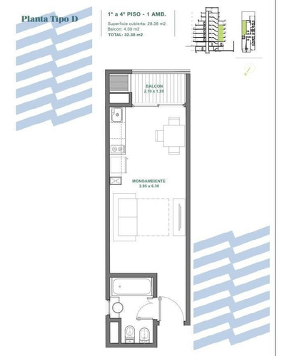 Imagen 13 de 21 de Departamento - Villa Urquiza- Amplios Monoambientes Y 2 Ambientes - Todos Con Balco?n Y Parrilla Propia - Para Vivienda Y Apto Profesional