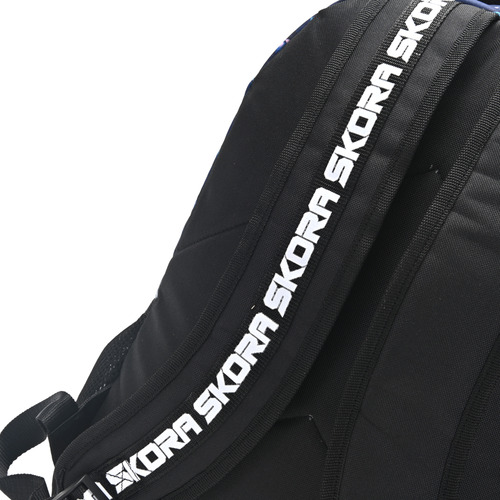 Mochila Escolar Skora Resistente Espalda Reforzada Diseño Color Negro Diseño De La Tela Gamer