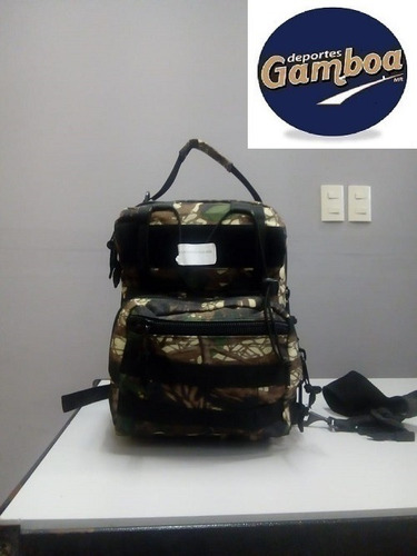 Imagen 1 de 3 de Mochila Mediana Tipo Bullpack Camu ¡envio Gratis!
