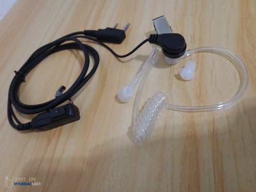 Audifono Ejecutivo Con Guía Para Radios De Comunicacion