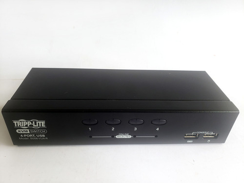 Switch Kvm Tripp Lite, B006-vu4, Sin Usar, Control De 4 Pcs (Usado)
