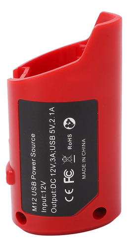Adaptador De Bateria Usb Stable Performance Safe 2 Tipos De