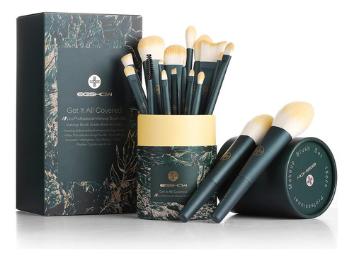 Set de brochas de maquillaje Eigshow de 18 piezas