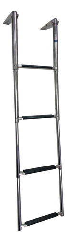 Escalera Náutica Plegable Inox 4 Esc S/planchada E06824