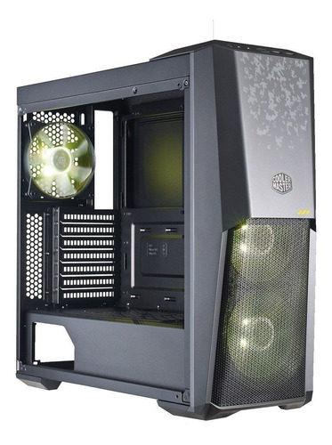 Gabinete Masterbox Mb500 Tuf (asus) Edition - Atx Mid-tower 2 Rgb Fans Com Controlador - Mcb-b500d-kgnn-tuf