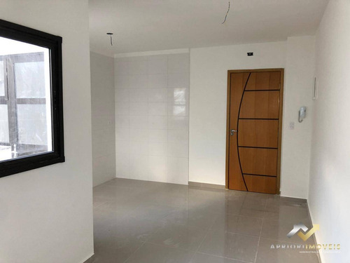 Cobertura Com 2 Dormitórios À Venda, 88 M² Por R$ 341.000 - Parque Oratório - Santo André/sp - Co0537