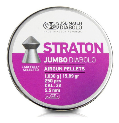 Balines Jsb Straton Jumbo Diabolo 5,5mm X 250 U