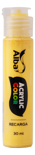 Recarga Para Marcador Alba Acrylic Repuesto 30 Ml X Unidad Amarillo Pastel 415