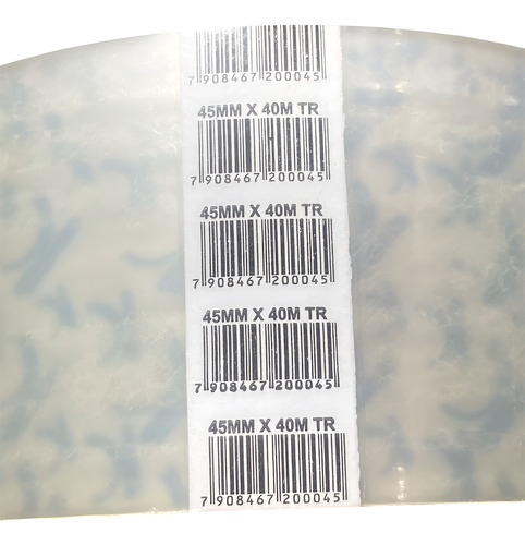 Durex Largo Fita Adesiva Transparente Rolo C-5un 45mmx40m