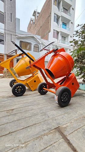 Mezcladora De Concreto 11p3 Con Motor 16hp Trompo