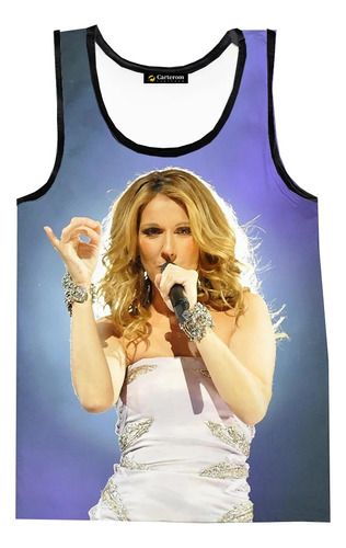 Camisetas Sin Mangas Con Estampado 3d De Celine Dion