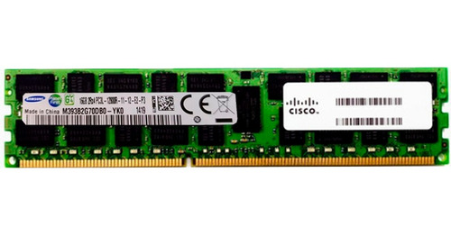 Imagem 2 de 2 de Memoria Samsung Ddr3 16gb Pc3l 12800r 2rx4 M393b2g70db0-yk0