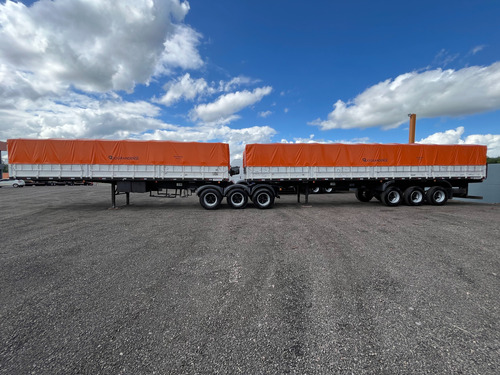 Rodotrem Graneleiro 3x3 6 Eixos Randon 2011 Revisado 26,90m