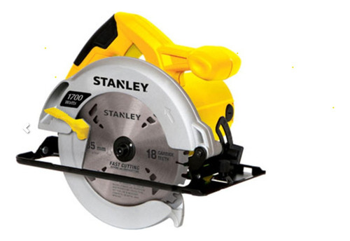 Sierra Circular 7 1/4 1.600w Stanley Eléctrica Sc16-b2c Amarillo
