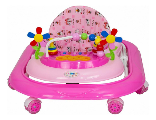 Trendy Kids Andadera Rainbow Altura Ajustable Color Rosa