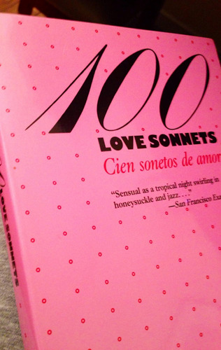 Libro: 100 Love Sonnets: Cien Sonetos De Amor (texas Pan Ame