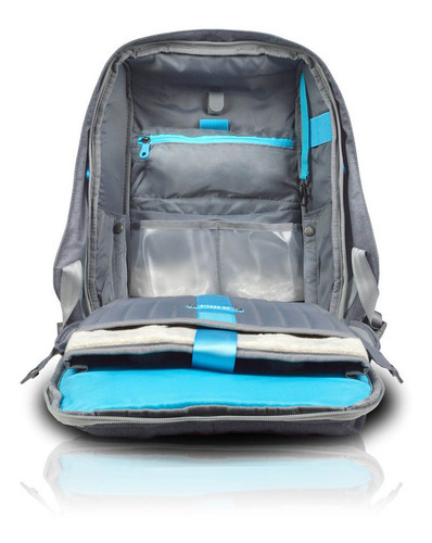 Mochila Antirrobo Portanot. 15 Bg Berlin Metrobag (gris Osc)