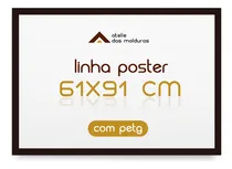 Comprar Moldura 61x91 Cm Para Poster Imagem Arte Decorativa Com Petg