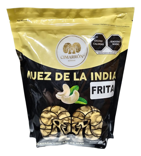 Nuez De La India Tostada Y Salada Premium 1kg Marca Cimarrón