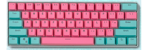 Teclas Keycaps 60% Inyección Teclado Mecánico Inglés
