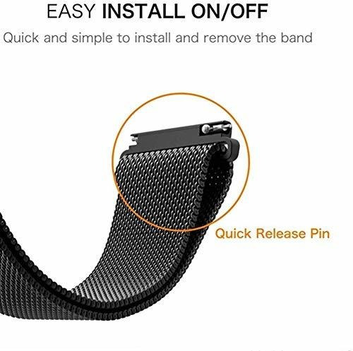 With Samsung Galaxy Watch 46mm 3 45mm Gear S3 Frontier Band
