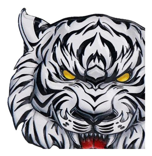Etiqueta Engomada Del Coche Del Tigre, Etiqueta Engomada Del