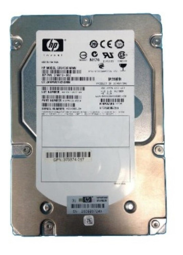 Hd 450gb 15k Sas Hp 9cl066-035 Pn: 454228-003hp Df0450b8054