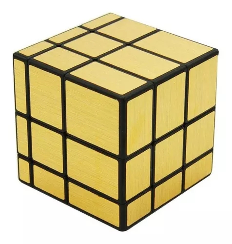 Cubo Mágico Profissional Blocks Dourado