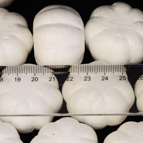 20 Piezas De Calabaza De Halloween Espuma De Poliestireno
