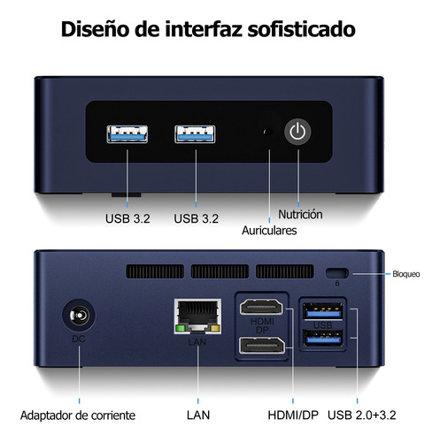 Mini Pc Soyo Intel N150 16 Gb Ddr4 512 Gb Windows 11 Pro