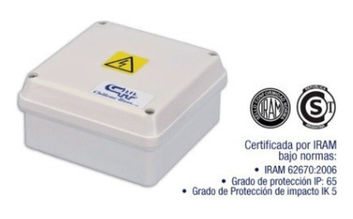 Caja De Paso Cp30 Estanca 100 X 100 X 50 Mm