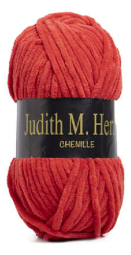 Lana Judith M. Herz Chenille Rojo
