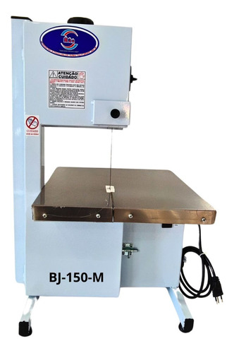 Mini Serra Fita Mesa Móvel Com Moedor Carne Boca 5 Bja-150