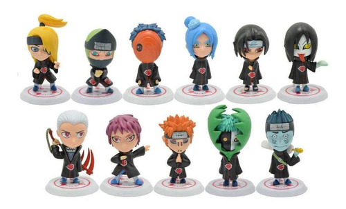 Set 11 Figuras Akatsuki