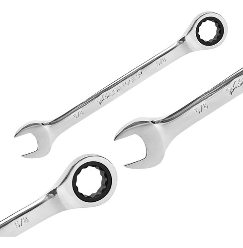 Llave Combinada Matraca Estandar Herramienta Mecanico 5/8