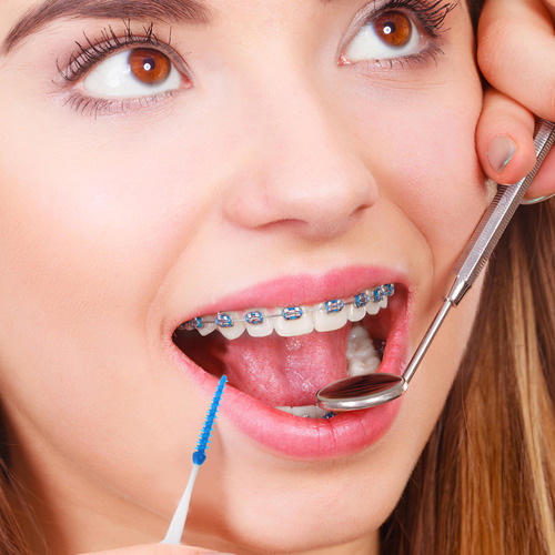 Palillos De Dientes Desechables Interdentales De Doble Uso,