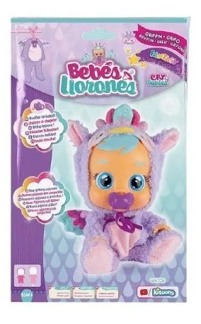 Bebes llorones purpurina on sale