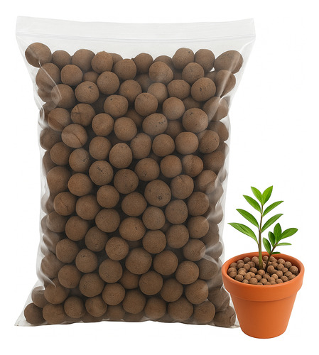 10 Litros De Argila Expandida Pequena De Alta Qualidade Vaso