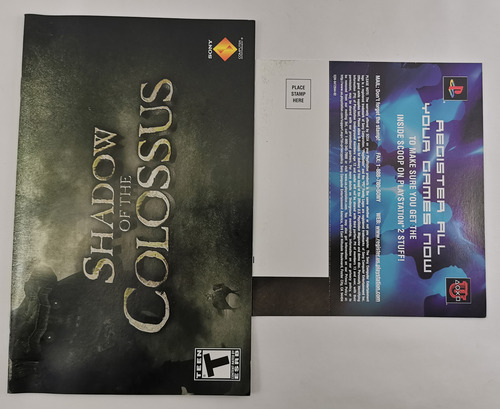 Shadow Of The Colossus Ps2 1ra Edición * R G Gallery (Usado)