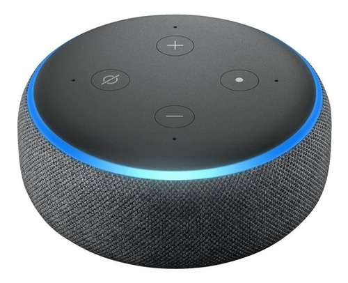 Echo Dot 3ª Geração Smart Speaker Com Alexa Amazon Bivolt Cor Preto 110V/220V
