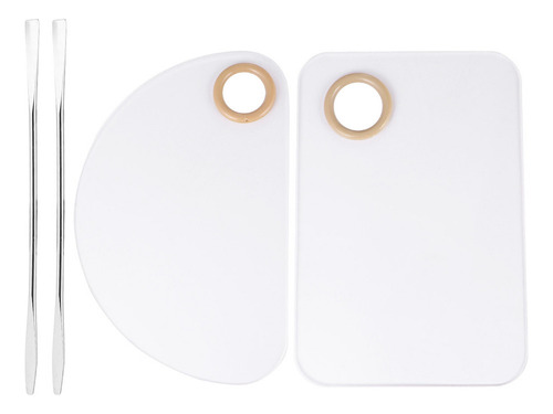 An Nuevo Paleta Acrílica Transparente Paleta De Maquillaje