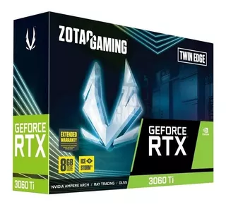 Zotac Gaming Geforce Rtx 3060 Ti Twin Edge Tarjeta De Video