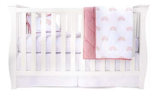 Ely's & Co. Juego De Ropa De Cama De Cuna Para Niñas, Juego