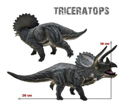 Figuras Dinosaurios Grandes X6 Juguete Plástico Niños 6i13