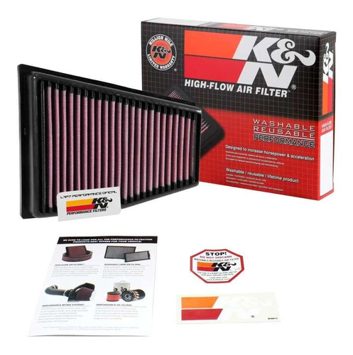 Filtro Ar Inbox Kn Audi Rs4 Rs5 4.2 V8 Lado Esquerdo 33-3031