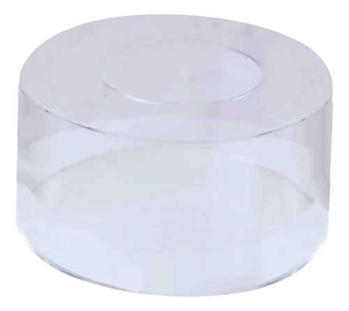 Expositor De Cilindro De Acrílico Redondo Peça 15 Cm